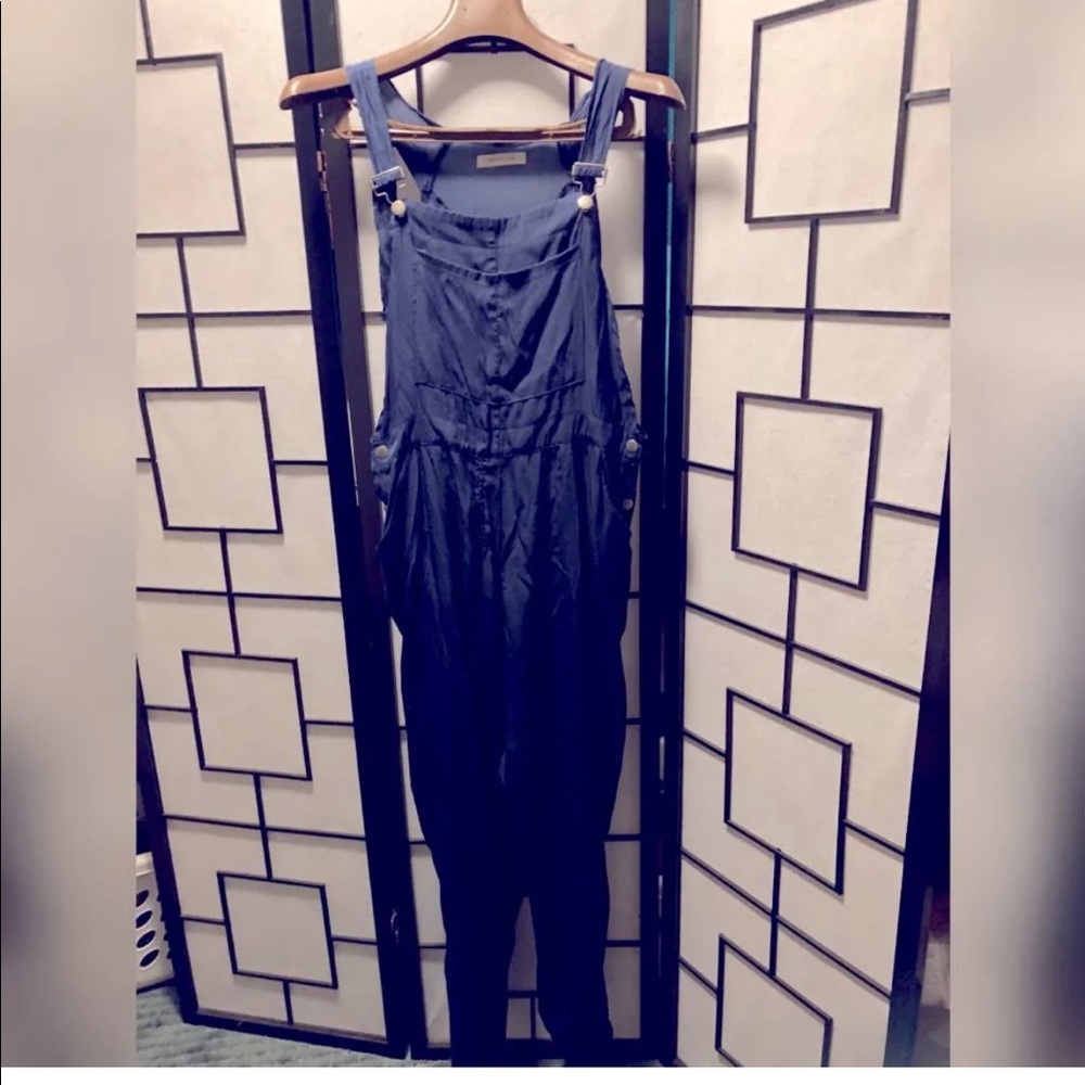 Mustard seed overall jumper blue